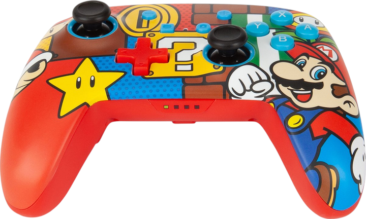 Kontroler PowerA Enhanced Wireless Controller for Nintendo Switch Mario Pop (1519764-01) - obraz 2