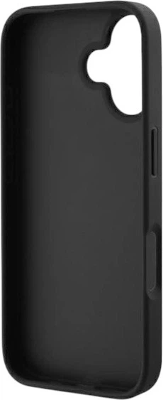 Панель Guess Leather Metal Logo Strass Crossbody для Apple iPhone 16 Black (GUHCP16SP4TDSCPK) - зображення 7