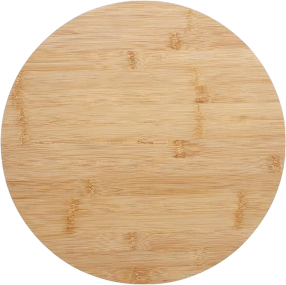 Deska do serwowania Homla Bambou obrotowa bambusowa 35 cm (5904183815862) - obraz 1