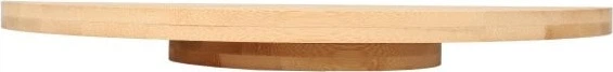 Deska do serwowania Homla Bambou obrotowa bambusowa 35 cm (5904183815862) - obraz 4