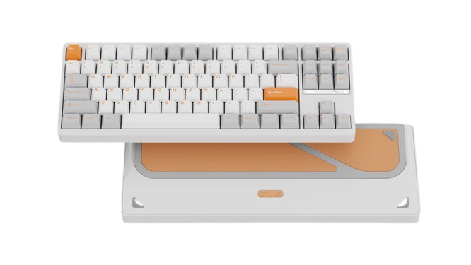 Клавіатура бездротова Evoworks Evo80 Spark White - изображение 3