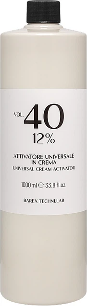 Универсальный крем-активатор 12% - Barex Italiana Techni.Lab Universal Cream Activator 12% 1000ml (1349193-644935187-2) - Фото 1 Универсальный крем-активатор 12% - Barex Italiana Techni.Lab Universal Cream Activator 12% 1000ml (1349193-644935187-2) - изображение 1