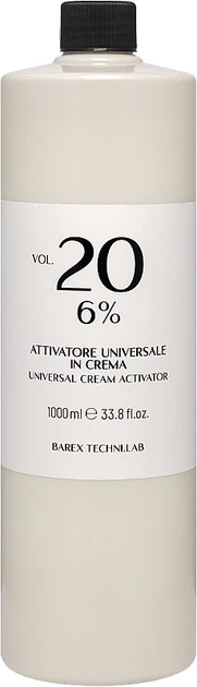 Универсальный крем-активатор 6% - Barex Italiana Techni.Lab Universal Cream Activator 6% 200ml (1349189-367692034-2) - Фото 1 Универсальный крем-активатор 6% - Barex Italiana Techni.Lab Universal Cream Activator 6% 200ml (1349189-367692034-2) - изображение 1