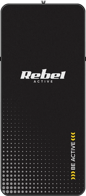 Дошка SUP надувна Rebel Active RBA 4507 Блакитна (5901890111300) - зображення 6