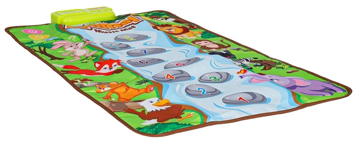 Освітній килимок KIK інтерактивний музичний з тваринками KX2932 (5903039769212) - зображення 4