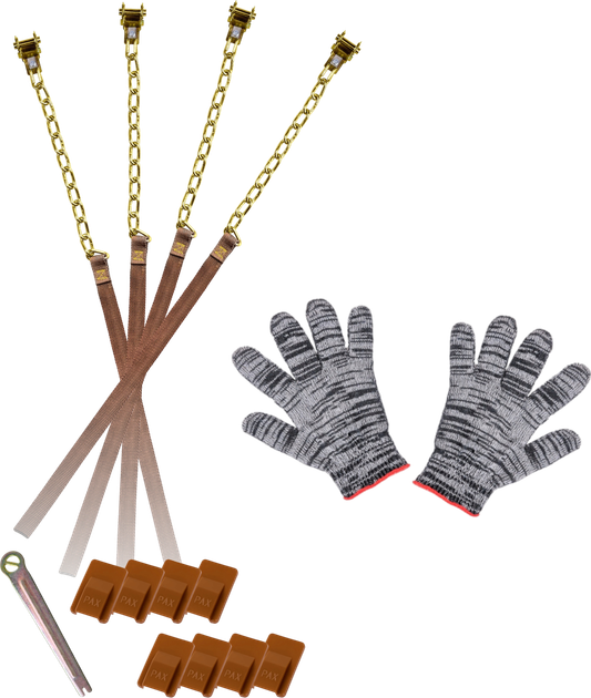 Протиковзні накладки на колеса KIK KX3351 8 елементів (5903039757929) - зображення 1