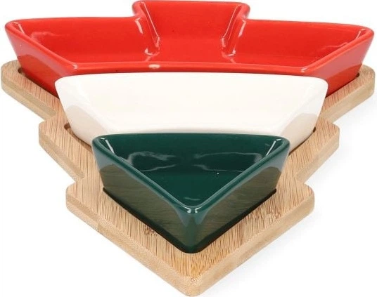 Набір для сервірування Homla Troel у формі ялинки 27.5 × 20.5 см (5902869982754) - зображення 3