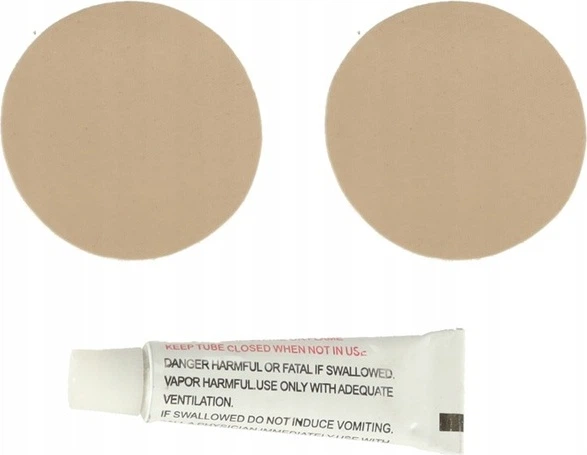 Materac samochodowy KIK z pompką 80 x 130 cm Beżowy (5903039707238) - obraz 3