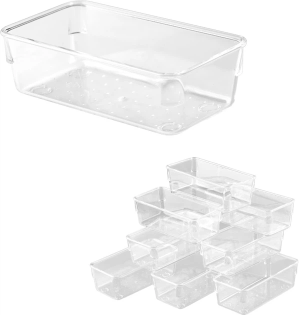 Набір органайзерів для столу KIK 4 розміри 25 шт. (5903039756281) - зображення 2