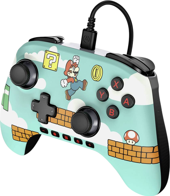Kontroler PowerA Advantage Wired Controller for Nintendo Switch 2 Mario Time (NSGP0527-01) - obraz 3