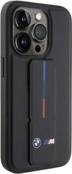 Etui BMW Grip Hot Stamp do Apple iPhone 15 Pro Max Black (BMHCP15X22GSLK) - obraz 4