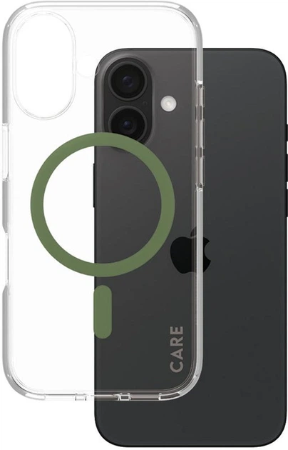 Etui Panzer Glass CARE Urban Combat Case MagSafe do Apple iPhone 16 Green (5715685004353) - obraz 2
