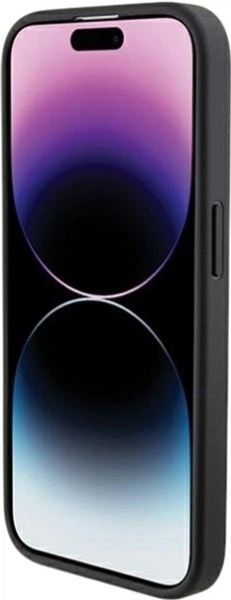 Etui Ferrari Grip Stand Metal Logo do Apple iPhone 15 Pro Black (FEHCP15LGSPSIK) - obraz 6