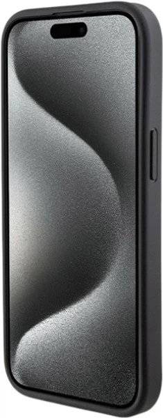Etui Ferrari Grip Stand Metal Logo do Apple iPhone 15/14/13 Black (FEHCP15SGSPSIK) - obraz 5
