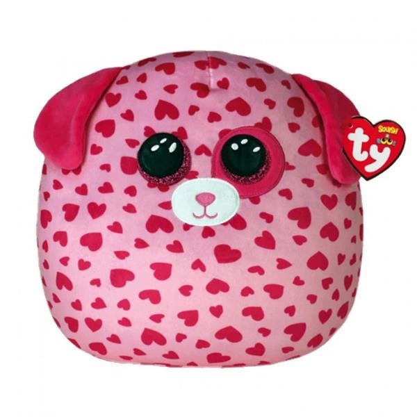 Мягкая игрушка-подушка TY Squish a Boos Розовый пес Тикл 20 см (39304) 5159618 - Фото 1 Мягкая игрушка-подушка TY Squish a Boos Розовый пес Тикл 20 см (39304) 5159618 - изображение 1