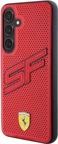 Etui Ferrari Big SF Perforated do Samsung Galaxy S24 Red (FEHCS24SPINR) - obraz 2
