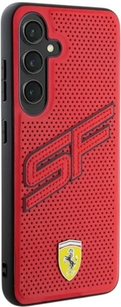 Etui Ferrari Big SF Perforated do Samsung Galaxy S24 Red (FEHCS24SPINR) - obraz 4