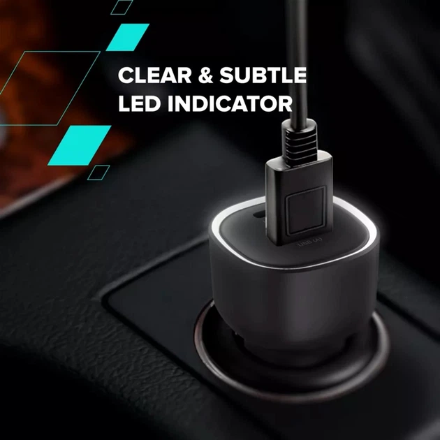 Автомобильное зарядное устройство для Canyon OnDrive 85 PD 85W USB-A+USB-C Black (CNE-CCABR8AC) - изображение 9