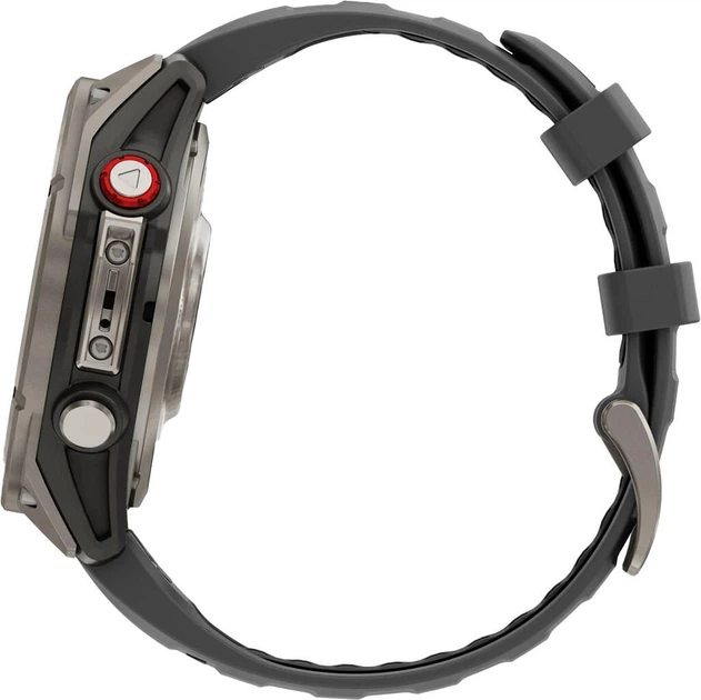 Смарт-часы Garmin Fenix 8 Pro 47 mm AMOLED Titanium with Graphite/Black (010-03198-10/11) - изображение 3