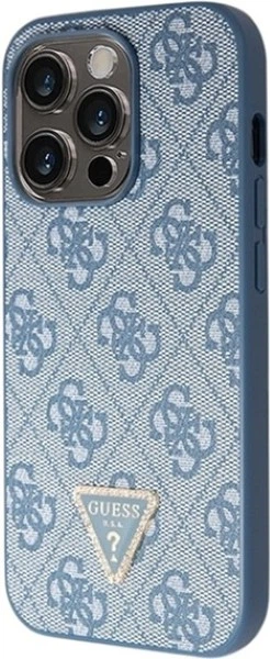 Панель Guess Crossbody 4G Metal Logo для Apple iPhone 14 Pro Blue (GUHCP14LP4TDSCPB) - зображення 2