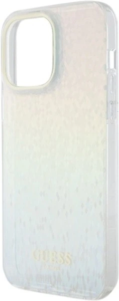 Панель Guess IML Faceted Mirror Disco Iridescent для Apple iPhone 13 Pro Max Multicolor (GUHCP13XHDECMI) - зображення 6