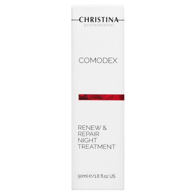 Ночной гель «Обновление и восстановление» Christina Comodex Renew & Repair Night Treatment 50 мл - Фото 3 Ночной гель «Обновление и восстановление» Christina Comodex Renew & Repair Night Treatment 50 мл - изображение 3
