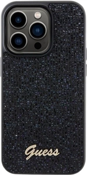 Панель Guess Disco Metal Script для Apple iPhone 14 Pro Max Black (GUHCP14XPMSDGSK) - зображення 3