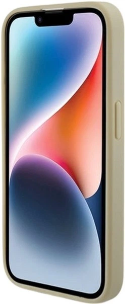 Etui Guess Glitter Script Big 4G do Apple iPhone 15 Pro Gold (GUHCP15LHG4SGD) - obraz 5