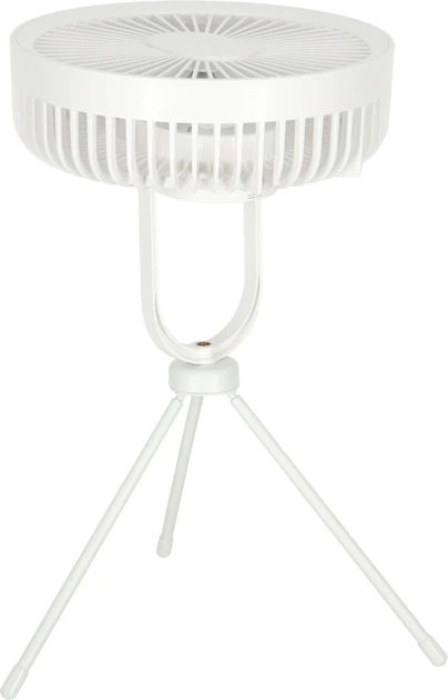Настільний вентилятор KIK KX3692 бездротовий 18 см Білий (5903039751873) - зображення 2