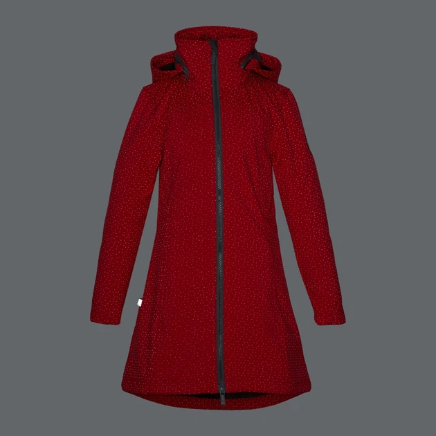 Подростковое демисезонное пальто для девочки Huppa Ava 12280000-10204 158 см Красное (4741468961750) - Фото 5 Подростковое демисезонное пальто для девочки Huppa Ava 12280000-10204 158 см Красное (4741468961750) - изображение 5