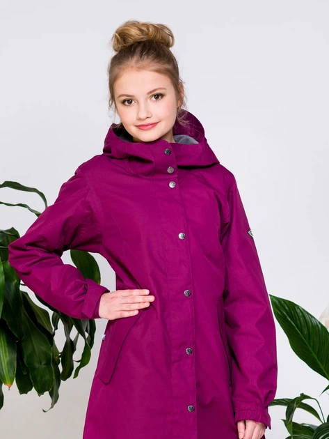 Подростковое зимнее пальто для девочки Huppa Janelle 18020014-80034 152 см Бордовое (4741468555324) - изображение 6