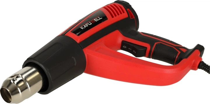 Opalarka elektryczna Kafuwell KX4719 1850 W z regulacją tempratury + 4 wymienne końcówki (5903039738119) - obraz 4