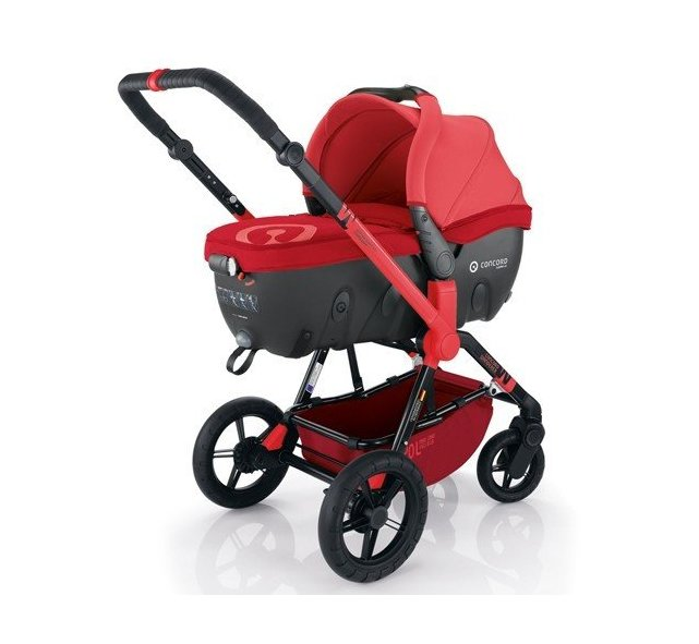 Універсальна Коляска Concord Wanderer Travel Set 3 в 1 Червоний (321955842) - Фото 3 Універсальна Коляска Concord Wanderer Travel Set 3 в 1 Червоний (321955842) - зображення 3