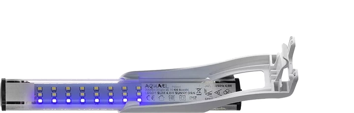 Lampa LED Aquael Leddy Slim Sunny D&N 4.8W Biała (5905546330602) - obraz 2