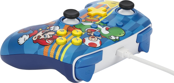 Контролер PowerA Enhanced Wired Controller for Nintendo Switch Mushroom Kingdom Friends (NSGP0201-01) - зображення 6