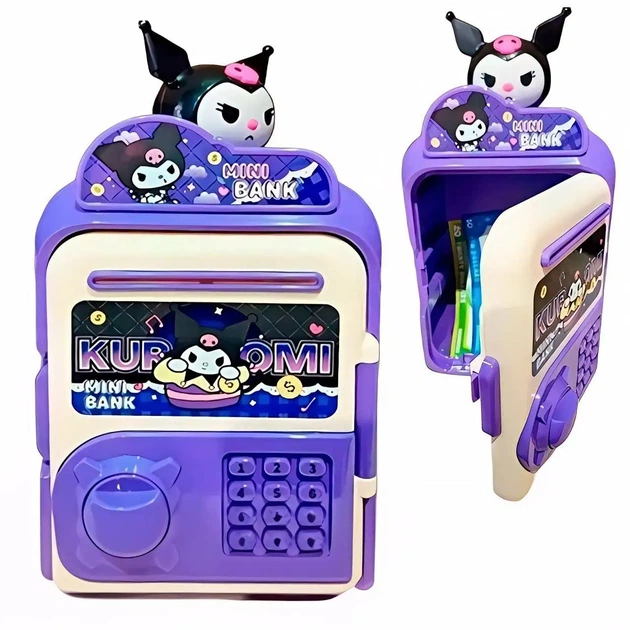 Детский сейф-копилка Mini Bank Kuromi / Электронная копилка - изображение 5