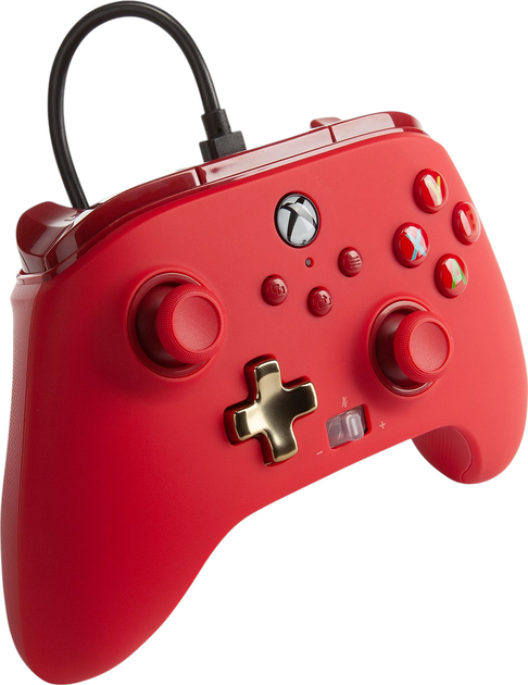 Контролер PowerA Enhanced Wired Controller for Xbox Series X|S Red (1518810-01) - зображення 2