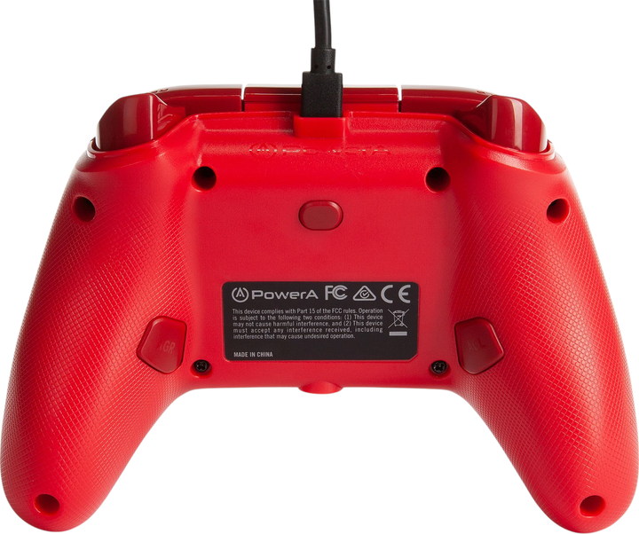Контролер PowerA Enhanced Wired Controller for Xbox Series X|S Red (1518810-01) - зображення 8