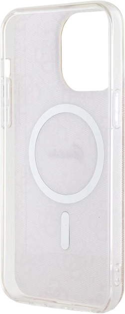 Панель Guess IML 4G MagSafe для Apple iPhone 15 Pro Pink (3666339194680) - зображення 6