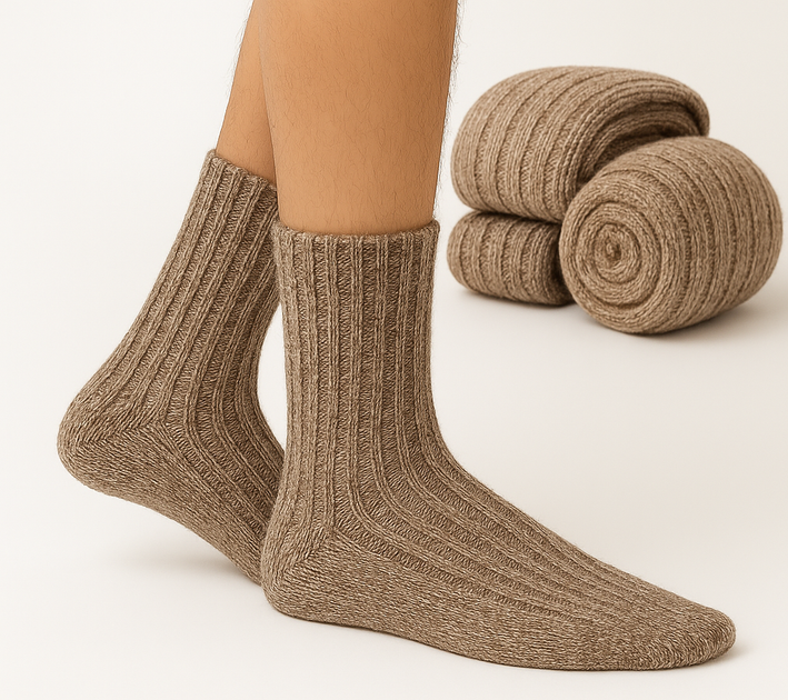 Носки теплые шерстяные Norwegian Wool Socks L 43–46 Solve коричневые KT7003109 - Фото 1 Носки теплые шерстяные Norwegian Wool Socks L 43–46 Solve коричневые KT7003109 - изображение 1