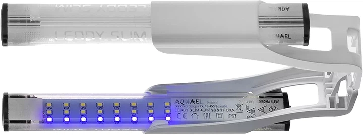 Lampa LED Aquael Leddy Slim PC Sunny D&N 4.8W Biała (5905546345958) - obraz 3
