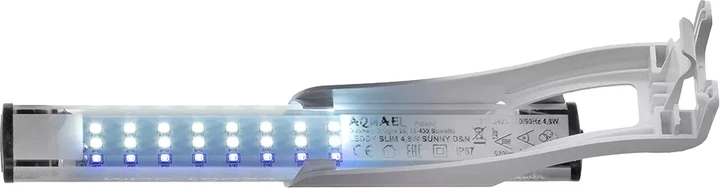 Lampa LED Aquael Leddy Slim PC Sunny D&N 4.8W Biała (5905546345958) - obraz 5