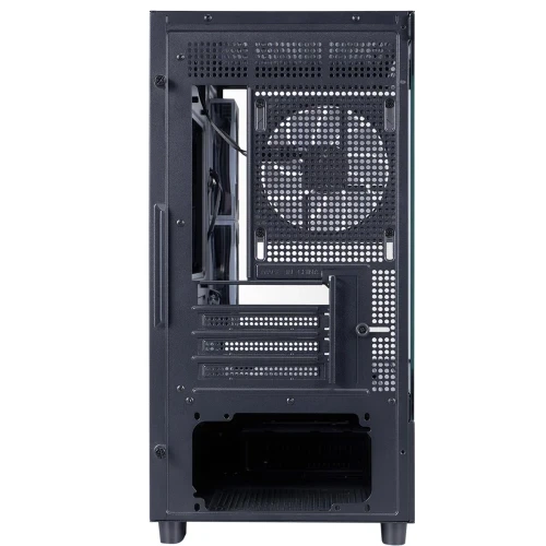 Корпус 1stPlayer Mi5-BK-2FC7R-1FC7, Black, без БЖ, Mini Tower, Micro ATX / Mini ITX, 1xUSB 3.0 / 1xUSB 2.0, макс. CPU - 185 мм / VGA - 360 мм, 3x120 мм ARGB, бічна та передня панель із загартованого скла - Фото 4 Корпус 1stPlayer Mi5-BK-2FC7R-1FC7, Black, без БЖ, Mini Tower, Micro ATX / Mini ITX, 1xUSB 3.0 / 1xUSB 2.0, макс. CPU - 185 мм / VGA - 360 мм, 3x120 мм ARGB, бічна та передня панель із загартованого скла - изображение 4