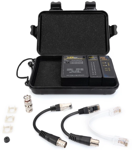 Кабельний тестер Digitus DN-14001-1 (DN-14001-1) (955555912596887) - Уцінка - зображення 3