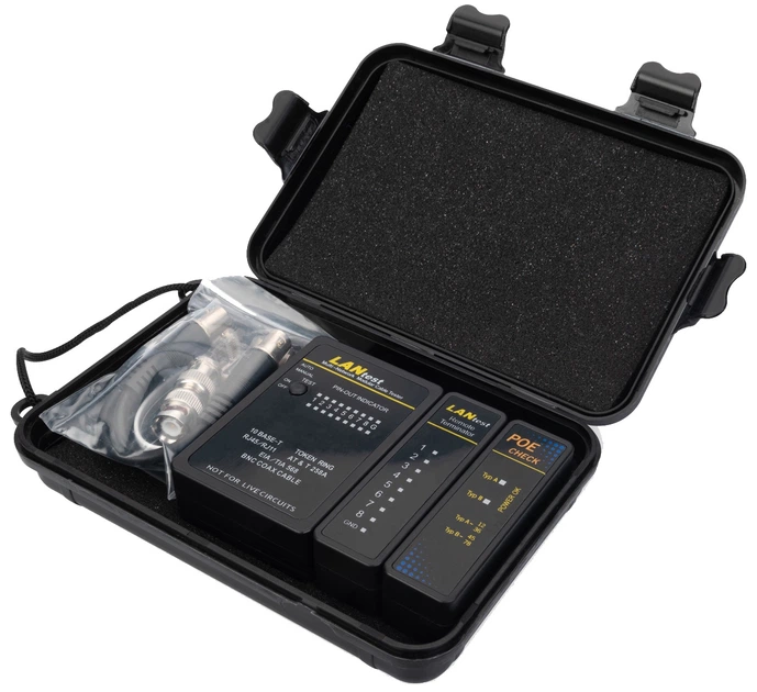 Кабельний тестер Digitus DN-14001-1 (DN-14001-1) (955555912596887) - Уцінка - зображення 4