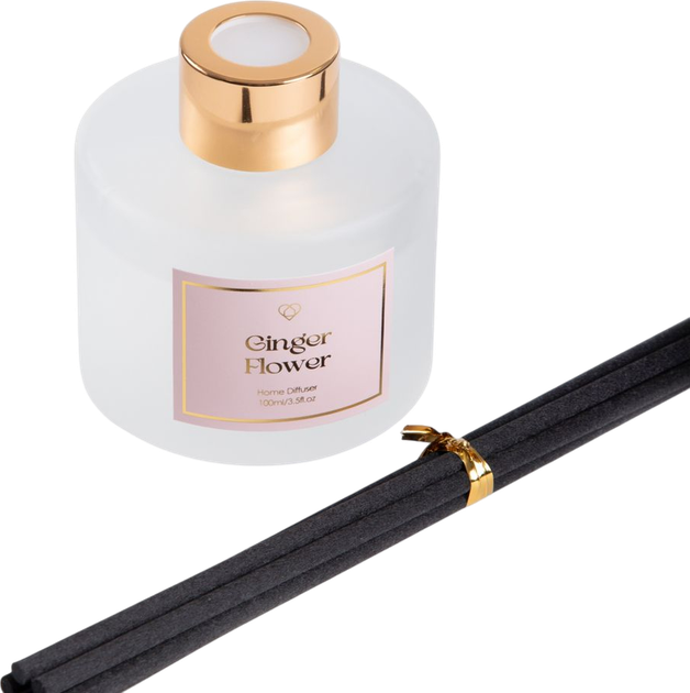 Аромадифузор Homla Sparkling Noel Ginger Flower з паличками 200 мл (5906496718854) - зображення 1