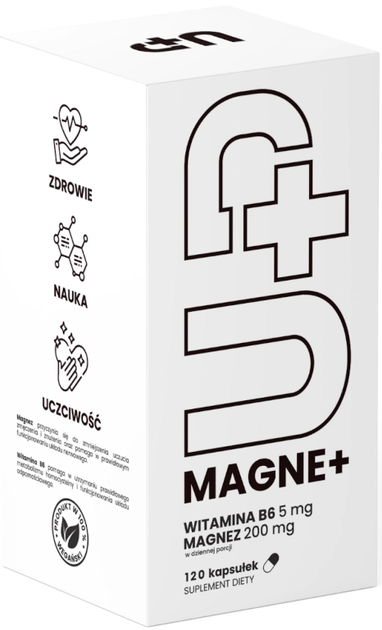 Suplement diety Up Health Pharma UP MAGNE+ 120 kapsułek (5903890606206) - obraz 1