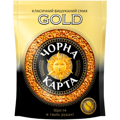 Кава розчинна Gold Чорна Карта 200 г