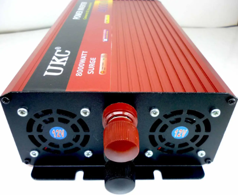 Автомобильный мощный инвертор AC/DC AR 3000W 12V Globus с двумя кулерами охлаждения преобразователь напряжения - изображение 7