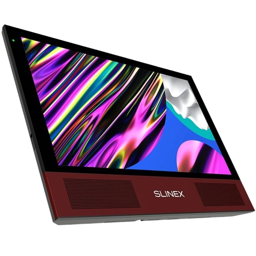 Видеодомофон Slinex Sonik 10 Black/Red с сенсорным дисплеем 10" IPS 16:9 1024×600 - изображение 3